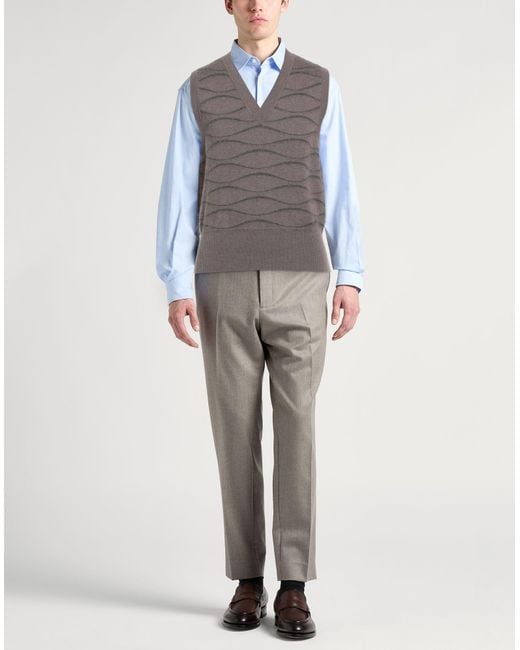 Emporio Armani Gray Jumper for men