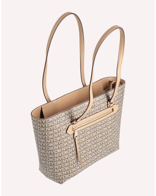 Borsa A Mano di DKNY in Natural