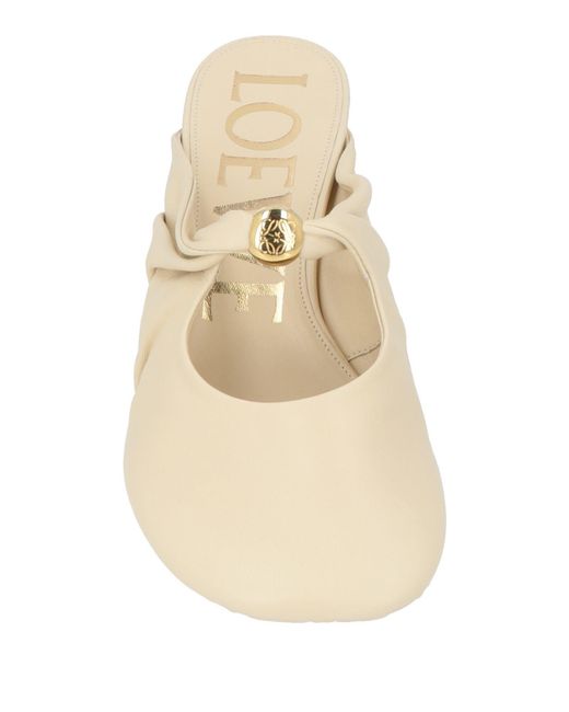 Loewe Natural Mules & Clogs Leather