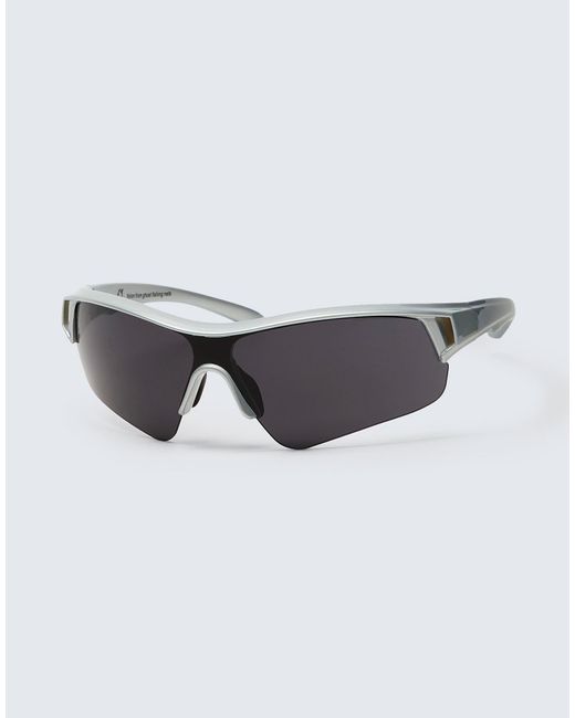 8 by YOOX Gray Sunglasses