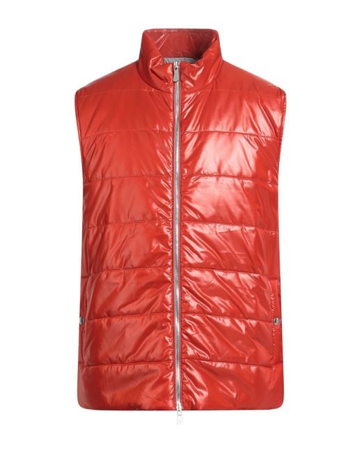 Eleventy Weste in Red für Herren
