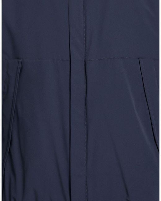 Paul & Shark Blue Jacket Polyester, Elastane for men