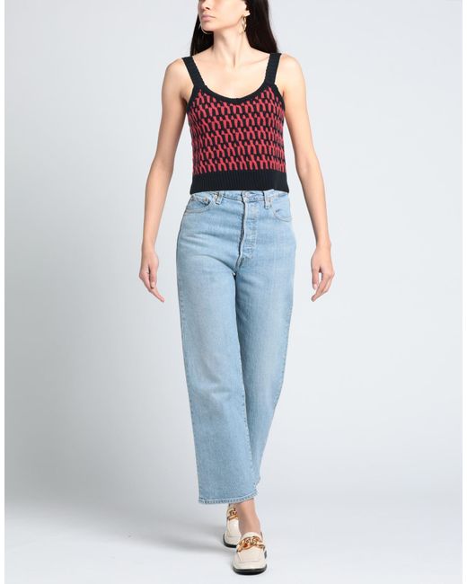 Top LaDoubleJ de color Red