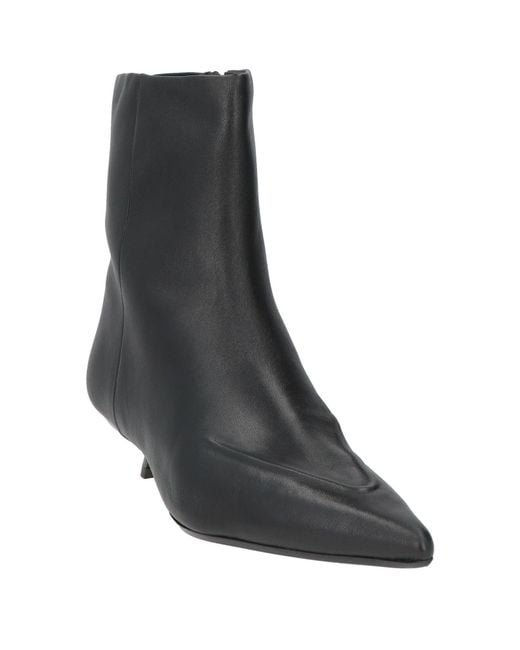 JVAM Black Ankle Boots