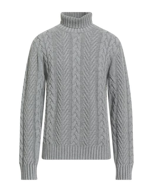 +39 Masq Rollkragenpullover in Gray für Herren
