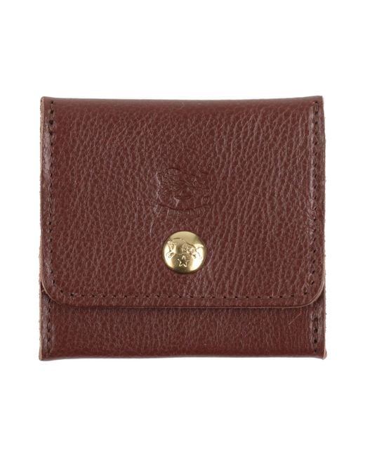Il Bisonte Brown Coin Purses