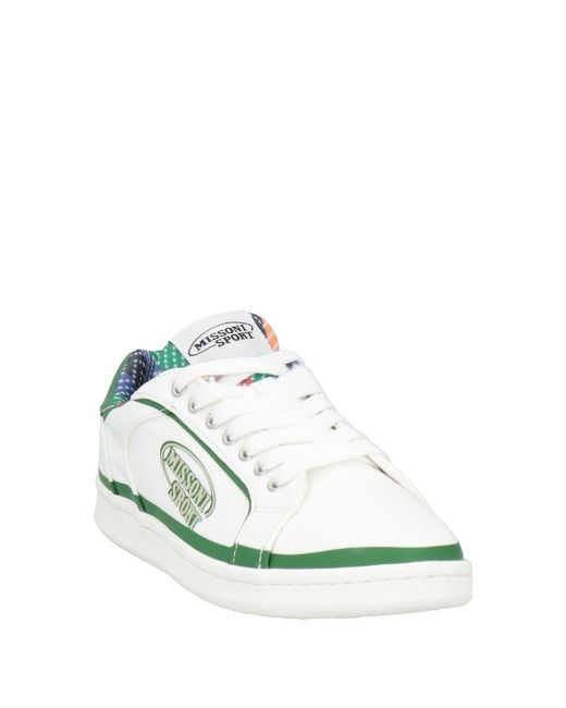 Missoni Green Sneakers for men