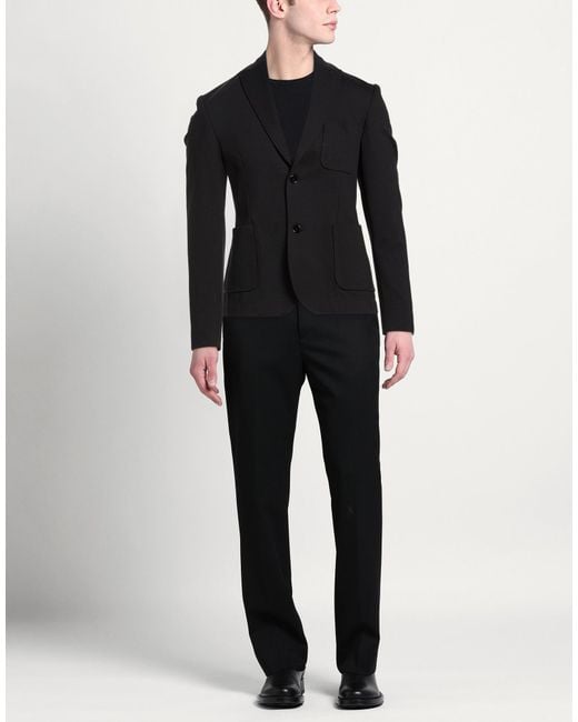 Daniele Alessandrini Black Blazers for men