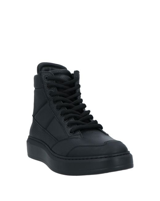 Giovanni Conti Black Trainers for men