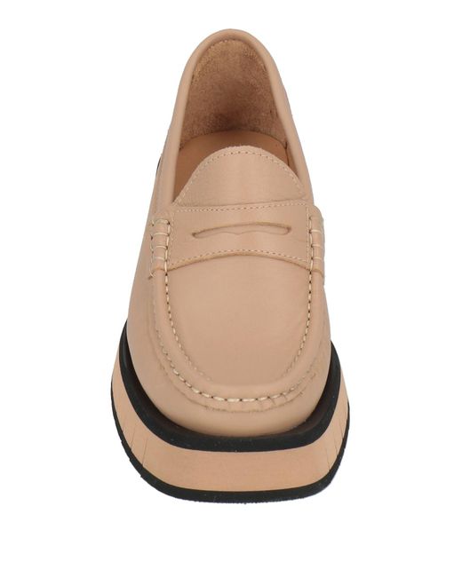 Paloma Barceló Natural Loafers Leather