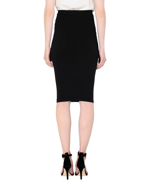 Wolford 3/4 Length Skirt in Black - Lyst