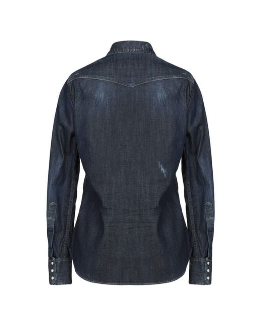 DSquared² Blue Denim Shirt