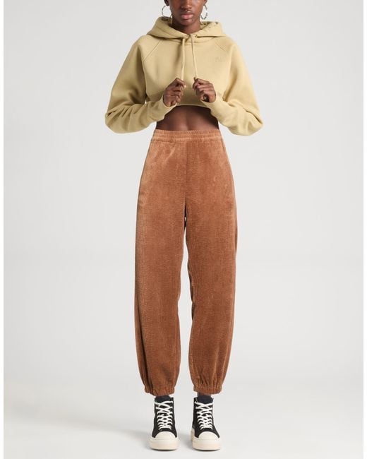 8pm Brown Pants Polyester, Nylon, Elastane