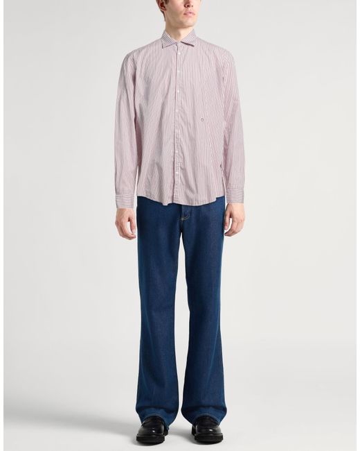 Massimo Alba Pink Shirts for men