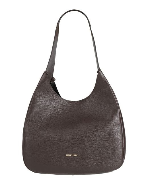 Marc Ellis Gray Shoulder Bag Leather
