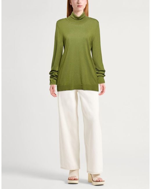 Maliparmi Green Turtleneck