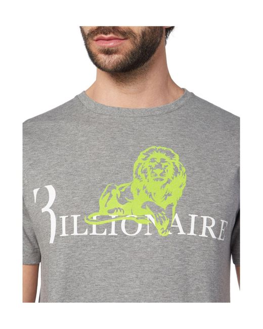 Billionaire T-shirts in Gray für Herren