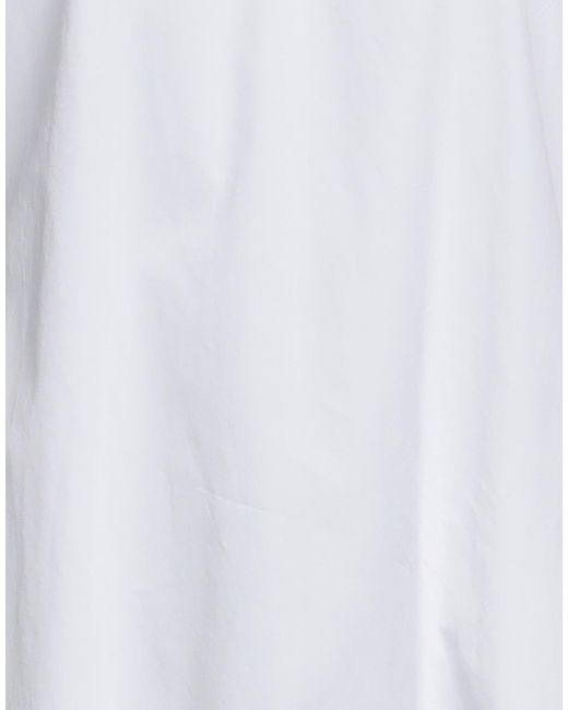 European Culture White Mini Dress