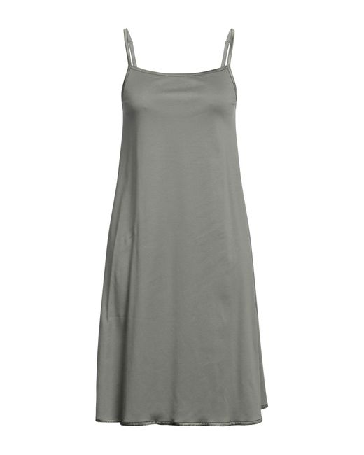 Hanro Gray Slip Dress