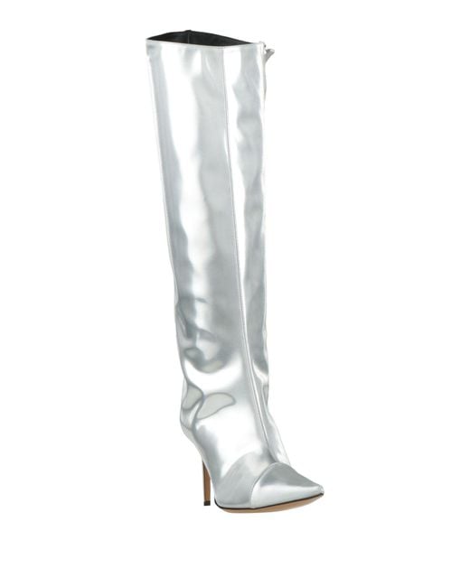 Alexandre Vauthier White Stiefel