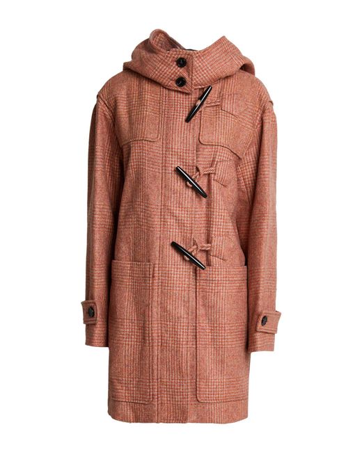 Nina Ricci Brown Coat Wool, Polyamide