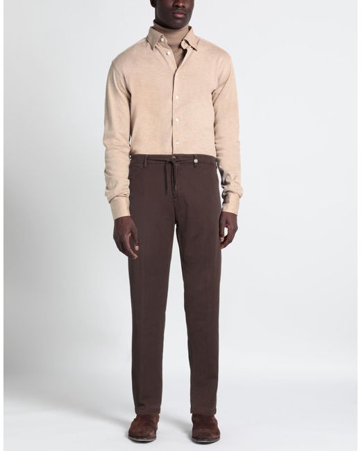 Myths Brown Pants Cotton for men