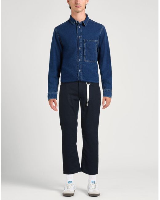Pantalone di Department 5 in Blue da Uomo