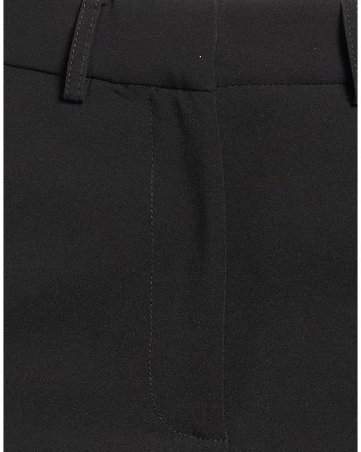 Odi Et Amo Black Pants Polyester, Elastane