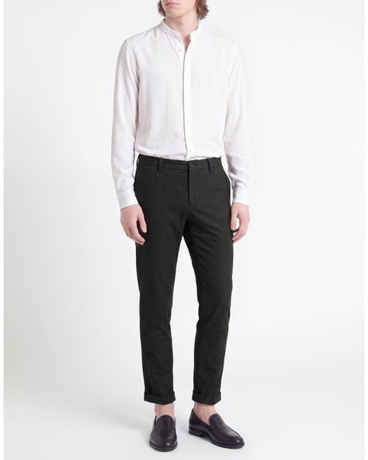 AT.P.CO Black Trouser for men