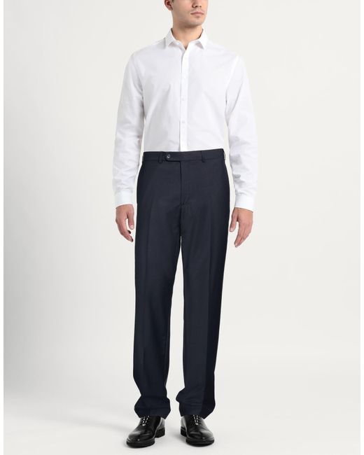 DIGEL Blue Ceremony Midnight Pants Virgin Wool, Polyamide, Elastane for men