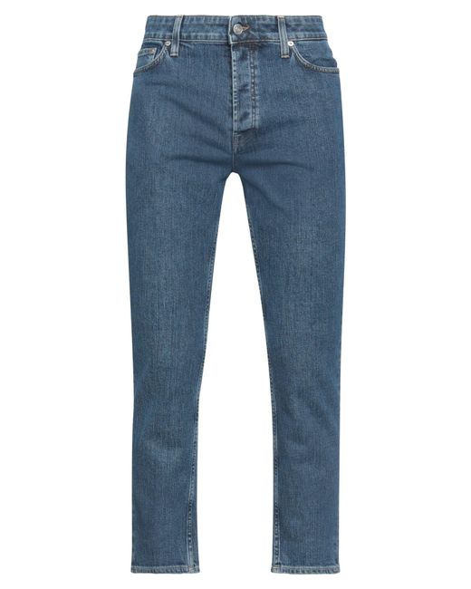 Department 5 Blue Denim Trousers for men
