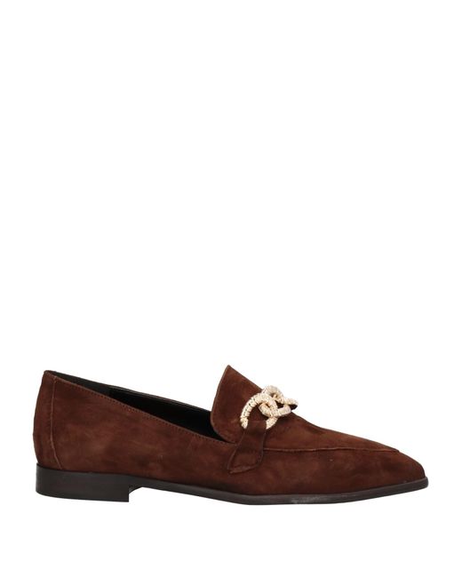 Anna Baiguera Brown Loafers