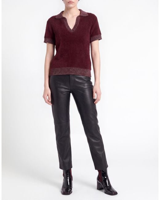 Pullover Kaos de color Red