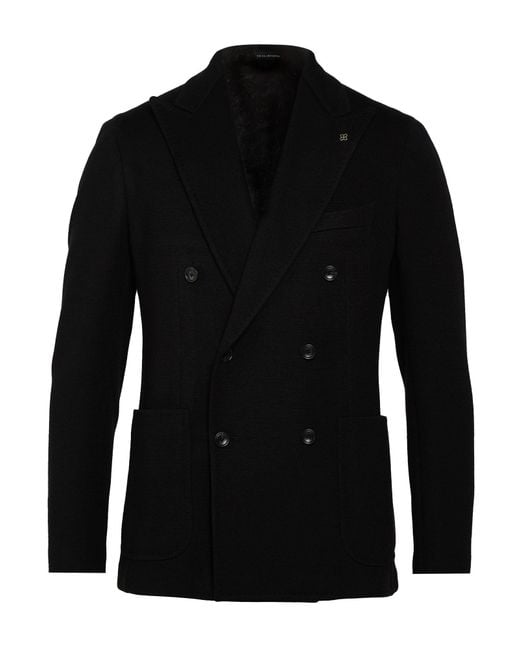 Tagliatore Black Blazer for men