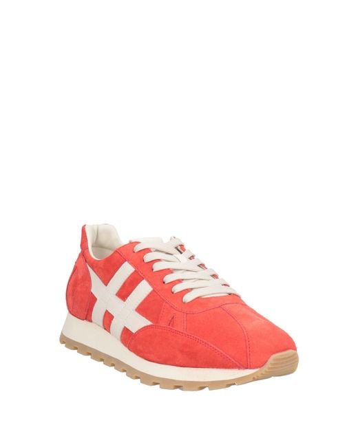 Hogan Red Sneakers for men