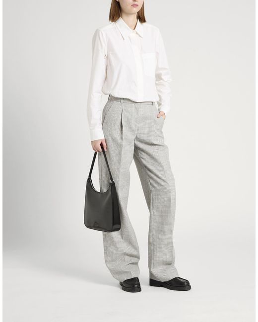 Boss Gray Pants Virgin Wool