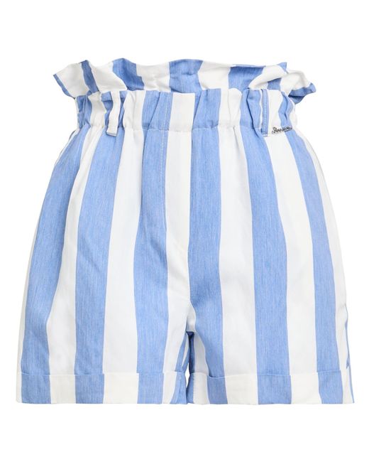 Berna Blue Shorts & Bermuda Shorts Viscose, Polyester