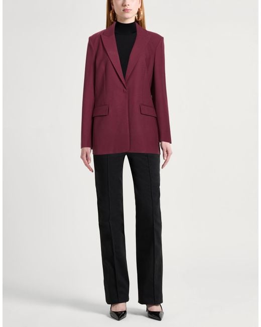 Patrizia Pepe Purple Blazer