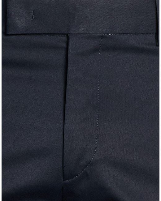 Germano Blue Midnight Pants Cotton, Elastane for men