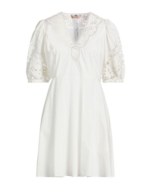 Twinset White Mini Dresses