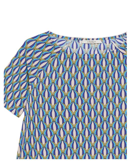 T-shirt Maliparmi en coloris Blue