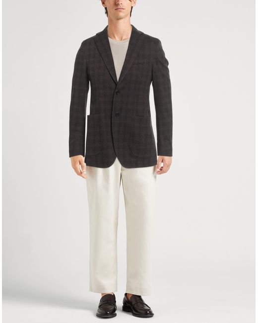 Blazer Tombolini pour homme en coloris Black