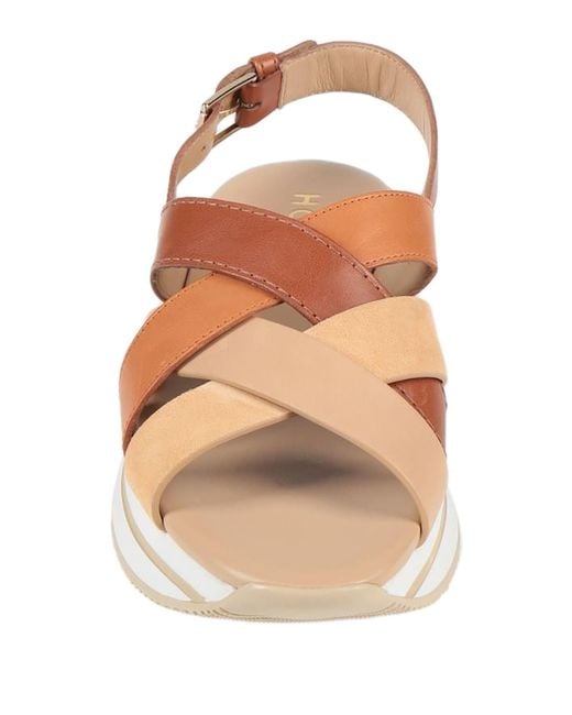 Hogan Brown Sandals