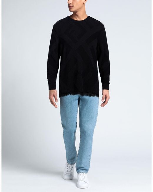 Fendi Blue Sweater for men