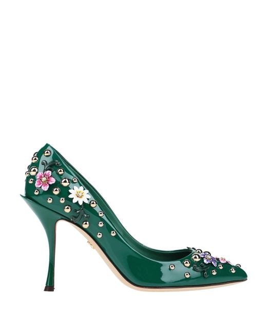 Dolce & Gabbana Green Pumps