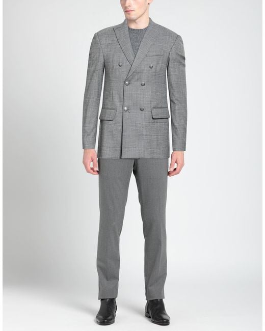 Daniele Alessandrini Gray Blazer for men