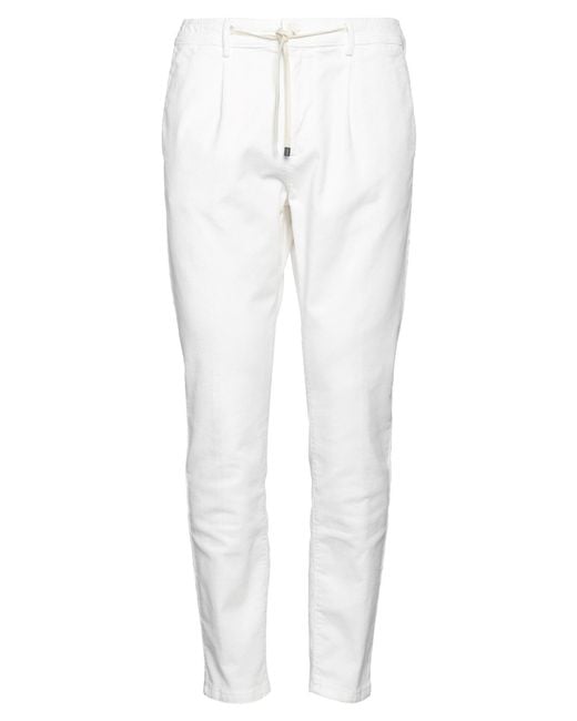 Cruna White Trouser for men