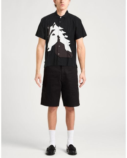 Camicia di Obey in Black da Uomo