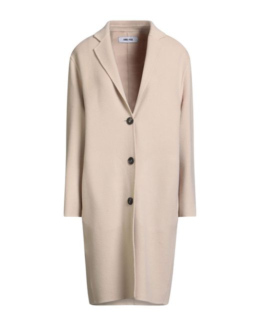 ANNIE PARIS Natural Coat Wool, Polyamide