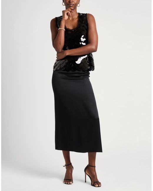 Givenchy Black Top Polyacrylic, Silk